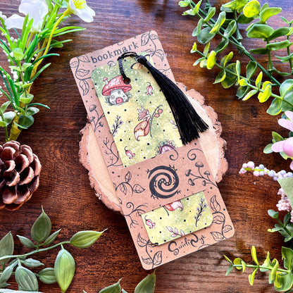SECOND Red Magic Garden Bookmark