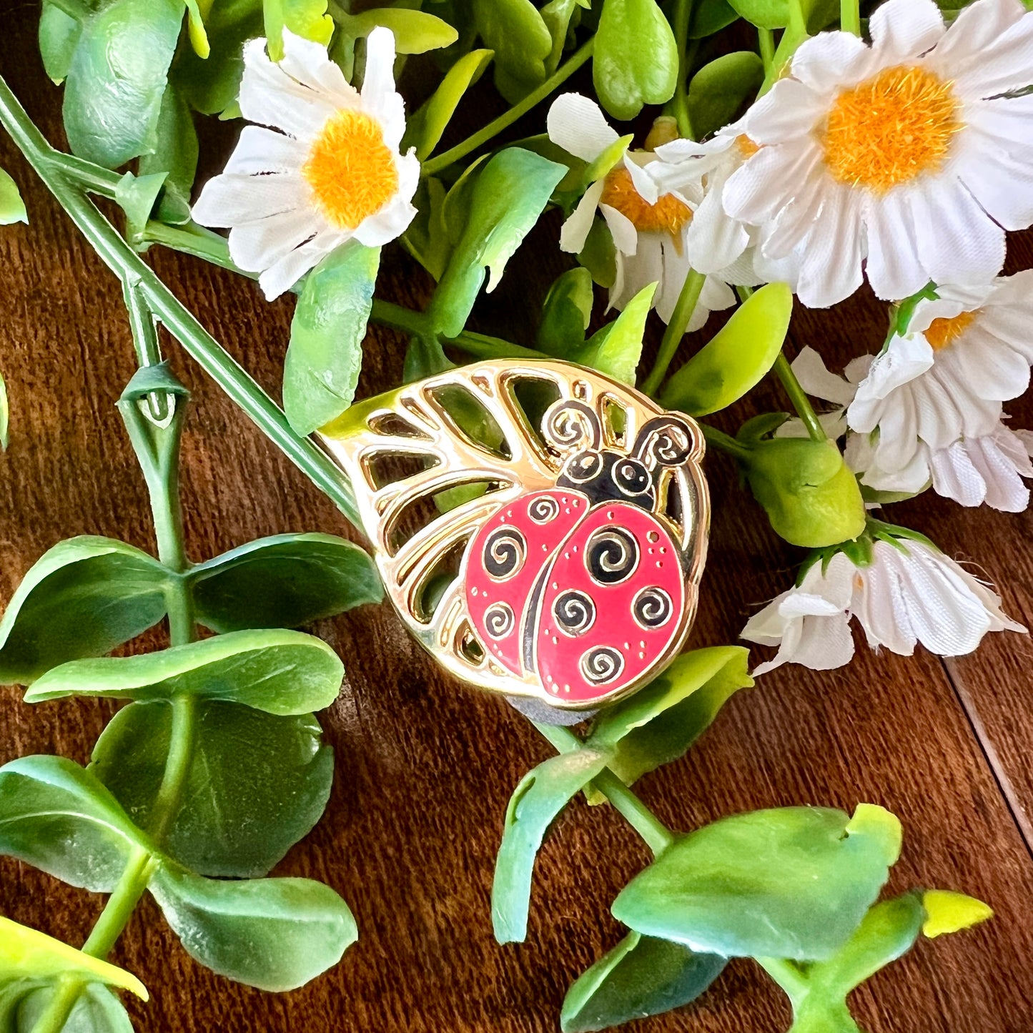 Ladybird Enamel Pin