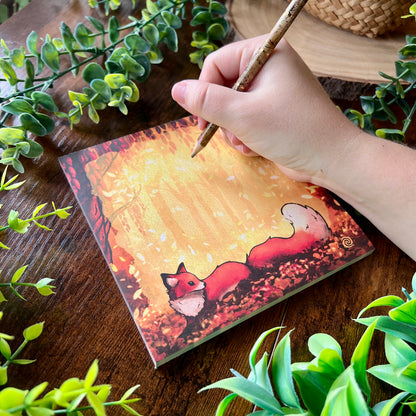 Forest Fox Notepad