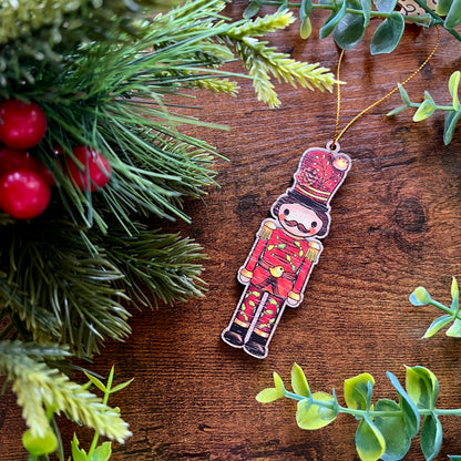 'Wilhelm' Nature's Nutcracker Wooden Decoration