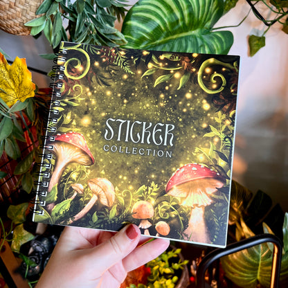 Mushroom Glow Sticker Book