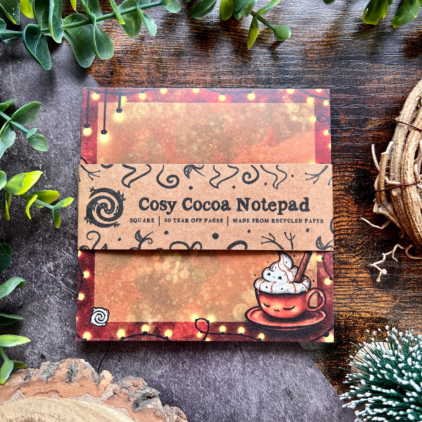 Cosy Cocoa Memo Pad