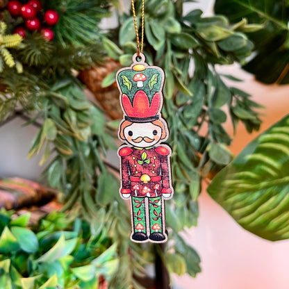 'Hans' Nature's Nutcracker Wooden Decoration