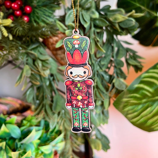 'Hans' Nature's Nutcracker Wooden Decoration