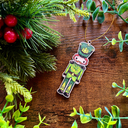 'Frederick' Nature's Nutcracker Wooden Decoration