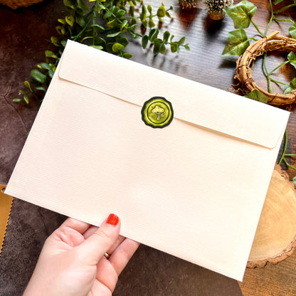 Nature Wax Seal Sticker Sheet