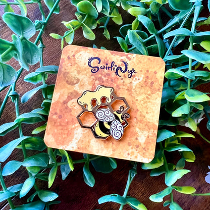Honey Bee Enamel Pin