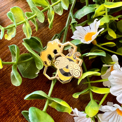 Honey Bee Enamel Pin