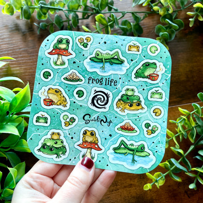Frog Life Classic Sticker Sheet