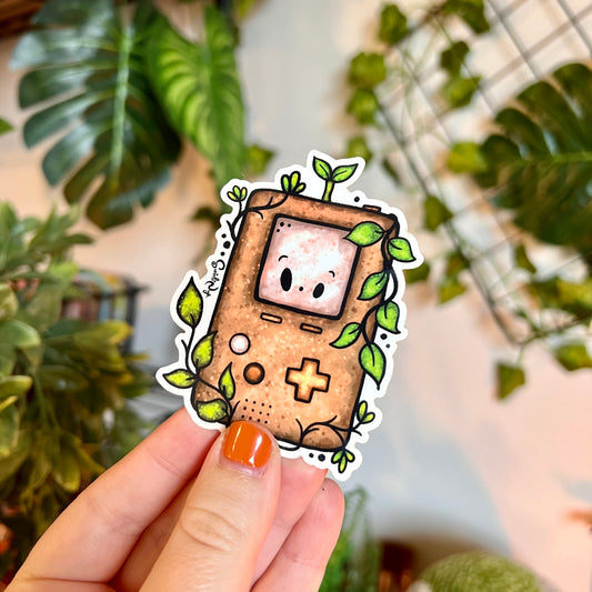 Cosy Retro Game Clear Sticker