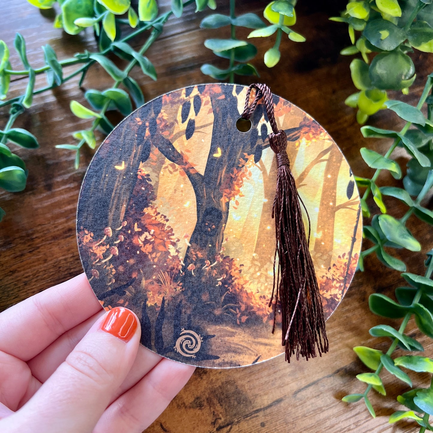 Squirrel Swing Bookmark