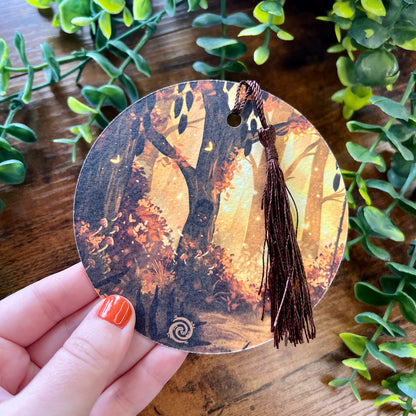 Squirrel Swing Bookmark