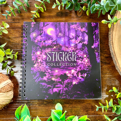 Amethyst Forest Sticker Book