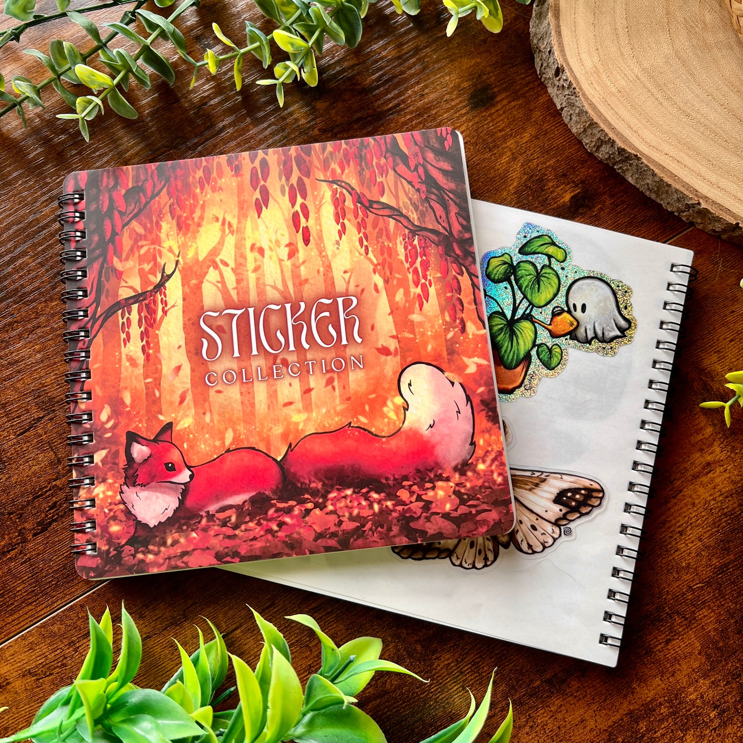 Forest Fox Sticker Album