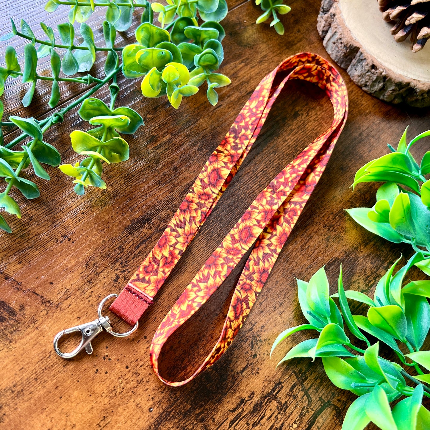 Sunflower Lanyard
