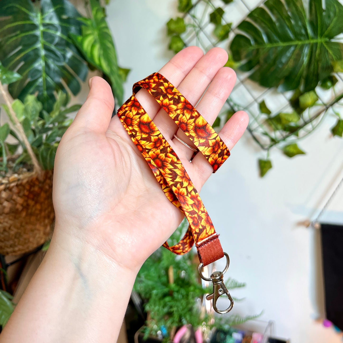 Sunflower Lanyard