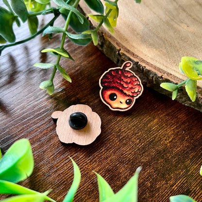 Oakley the Acorn Wooden Pin