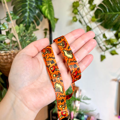 Fungi Mushroom Lanyard