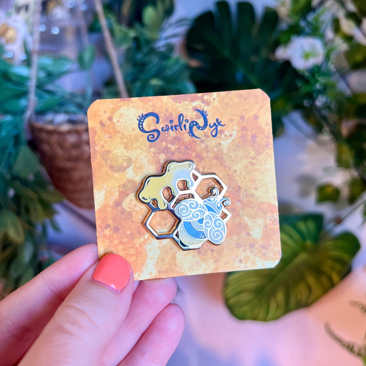 Honey Bee Enamel Pin