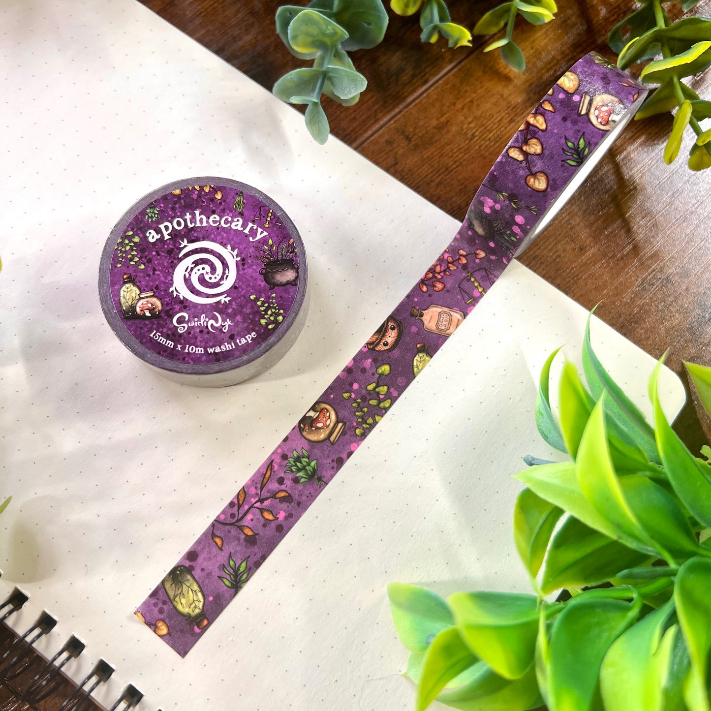 Apothecary Washi Tape