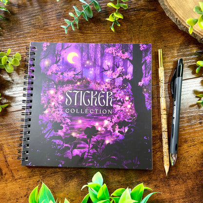 Amethyst Forest Sticker Book