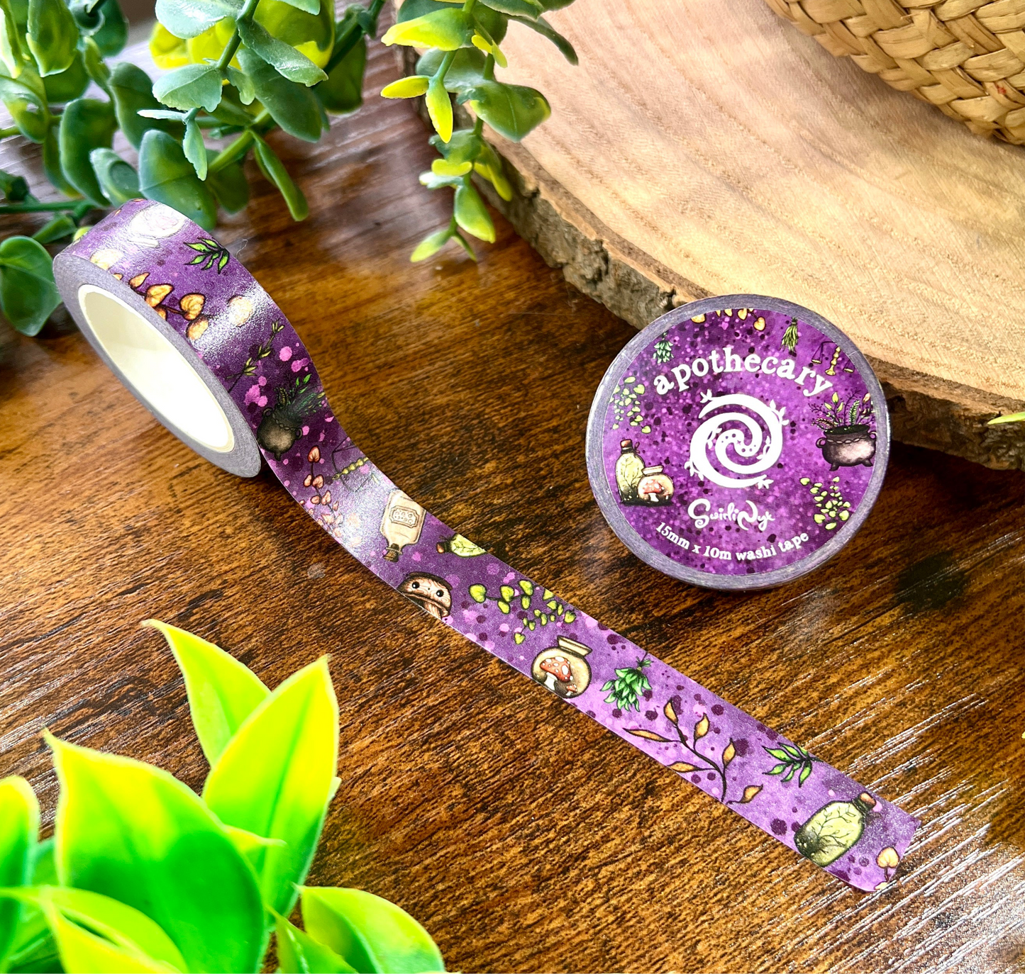 Apothecary Washi Tape