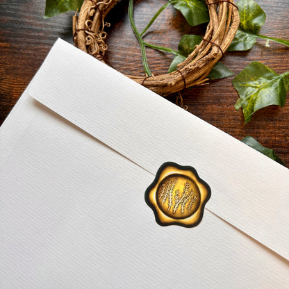Nature Wax Seal Sticker Sheet