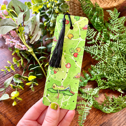 SECOND Tropical Lily Pad Frog Bookmark