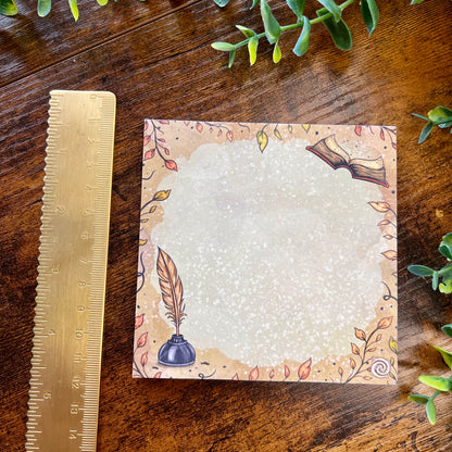 Ink and Quill Memo Pad Small