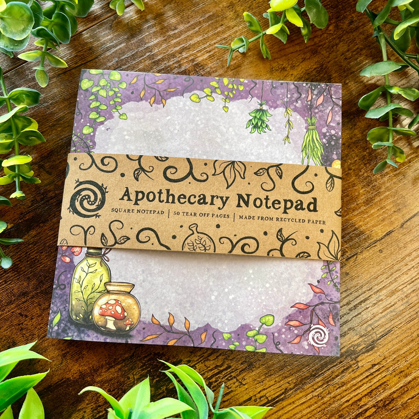 Apothecary Notepad Large