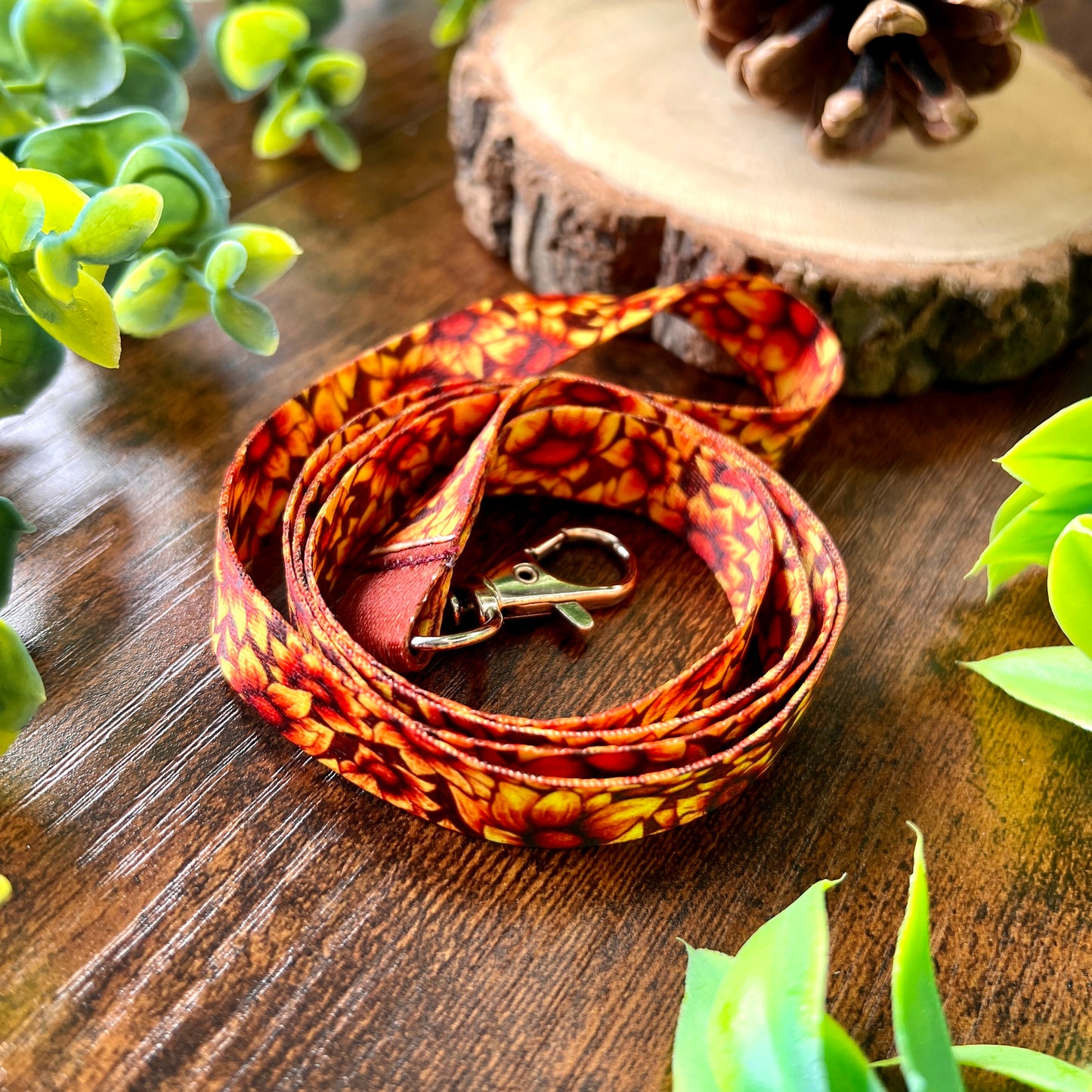 Sunflower Lanyard