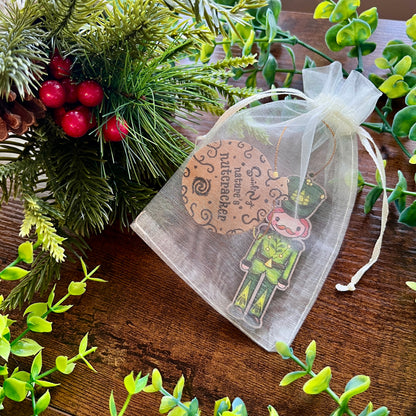 'Frederick' Nature's Nutcracker Wooden Decoration