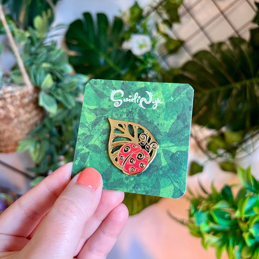 Ladybird Enamel Pin