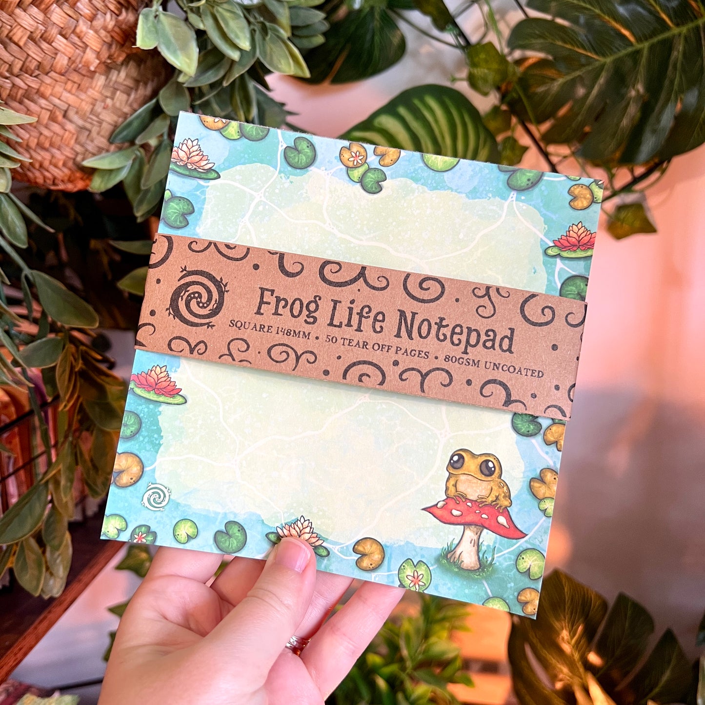 Frog Life Notepad