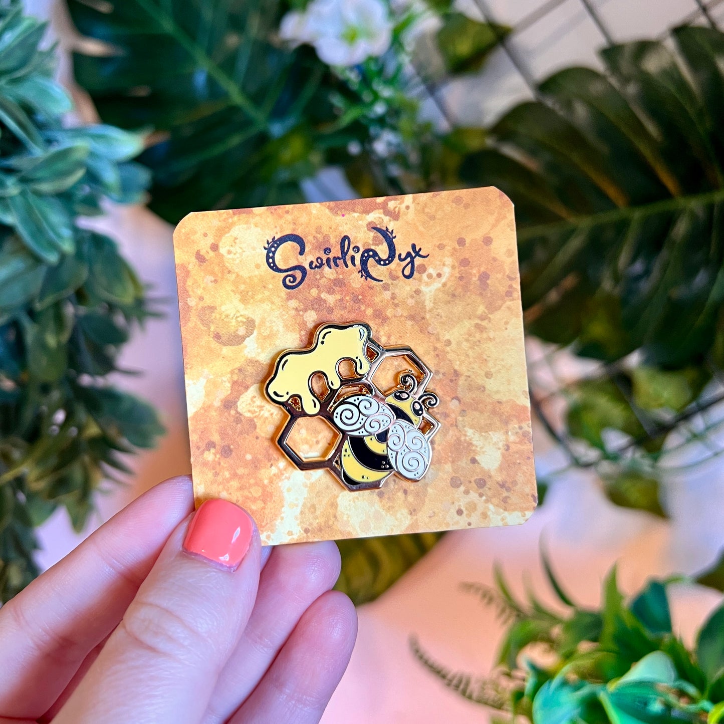 Honey Bee Enamel Pin