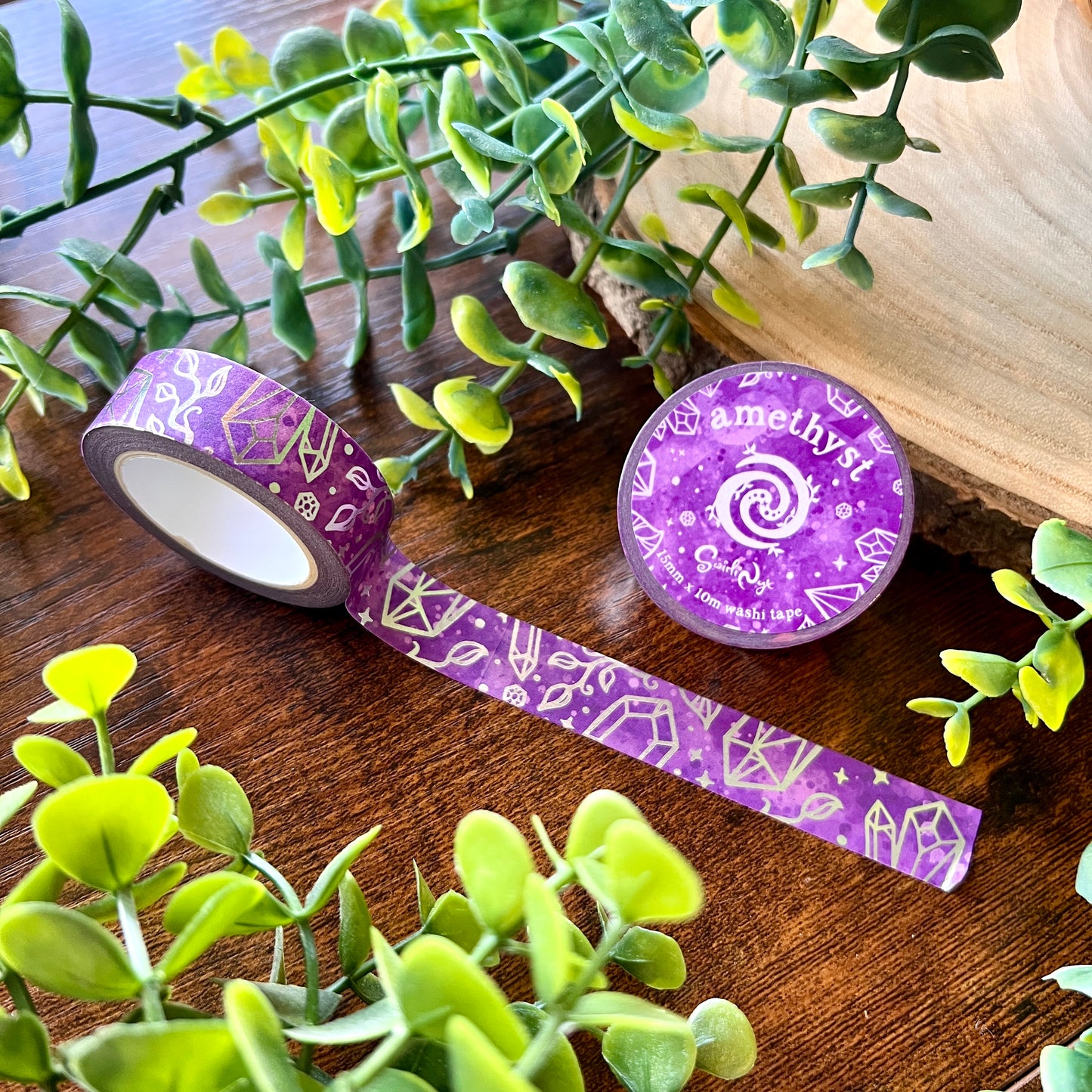 Amethyst Foil Washi Tape