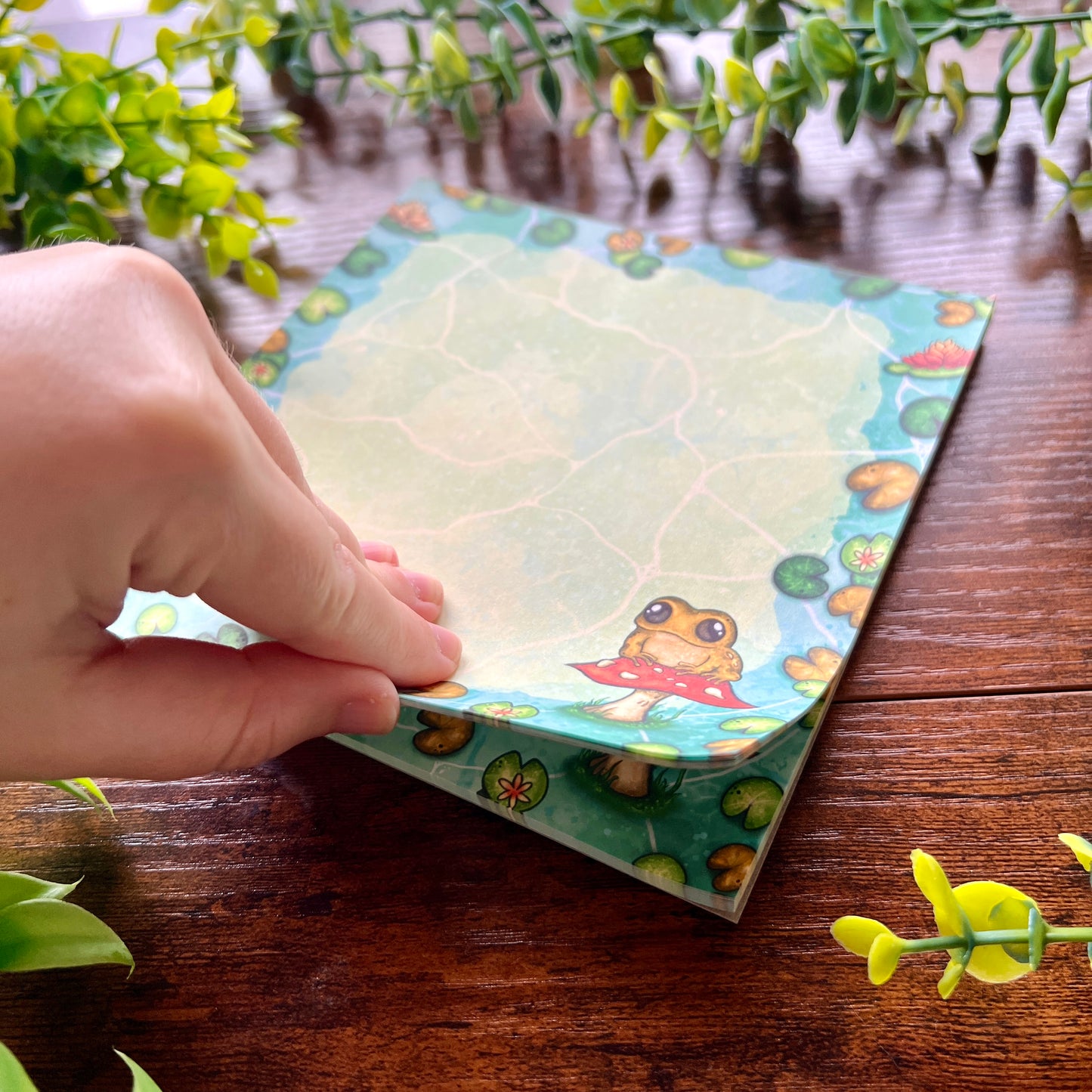 Frog Life Notepad