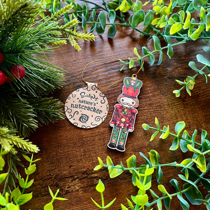 'Hans' Nature's Nutcracker Wooden Decoration