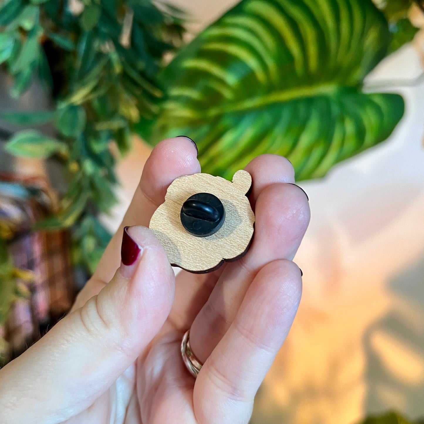 Oakley the Acorn Wooden Pin