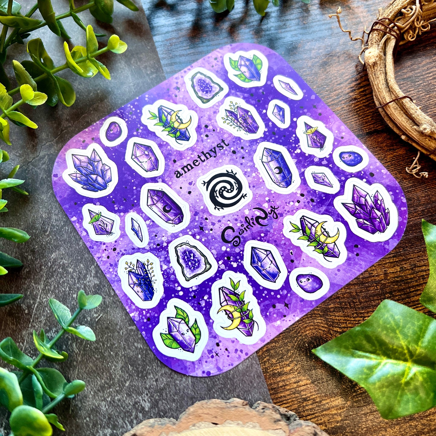Amethyst Sticker Sheet