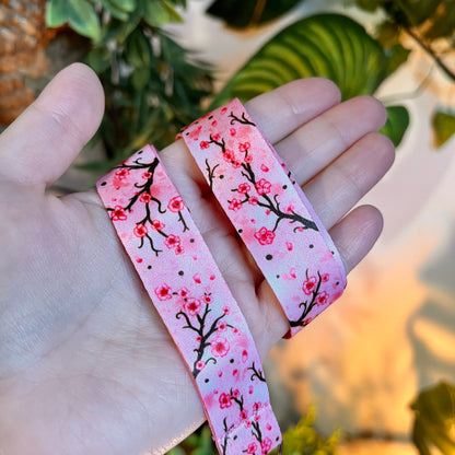 Pink Sakura Lanyard