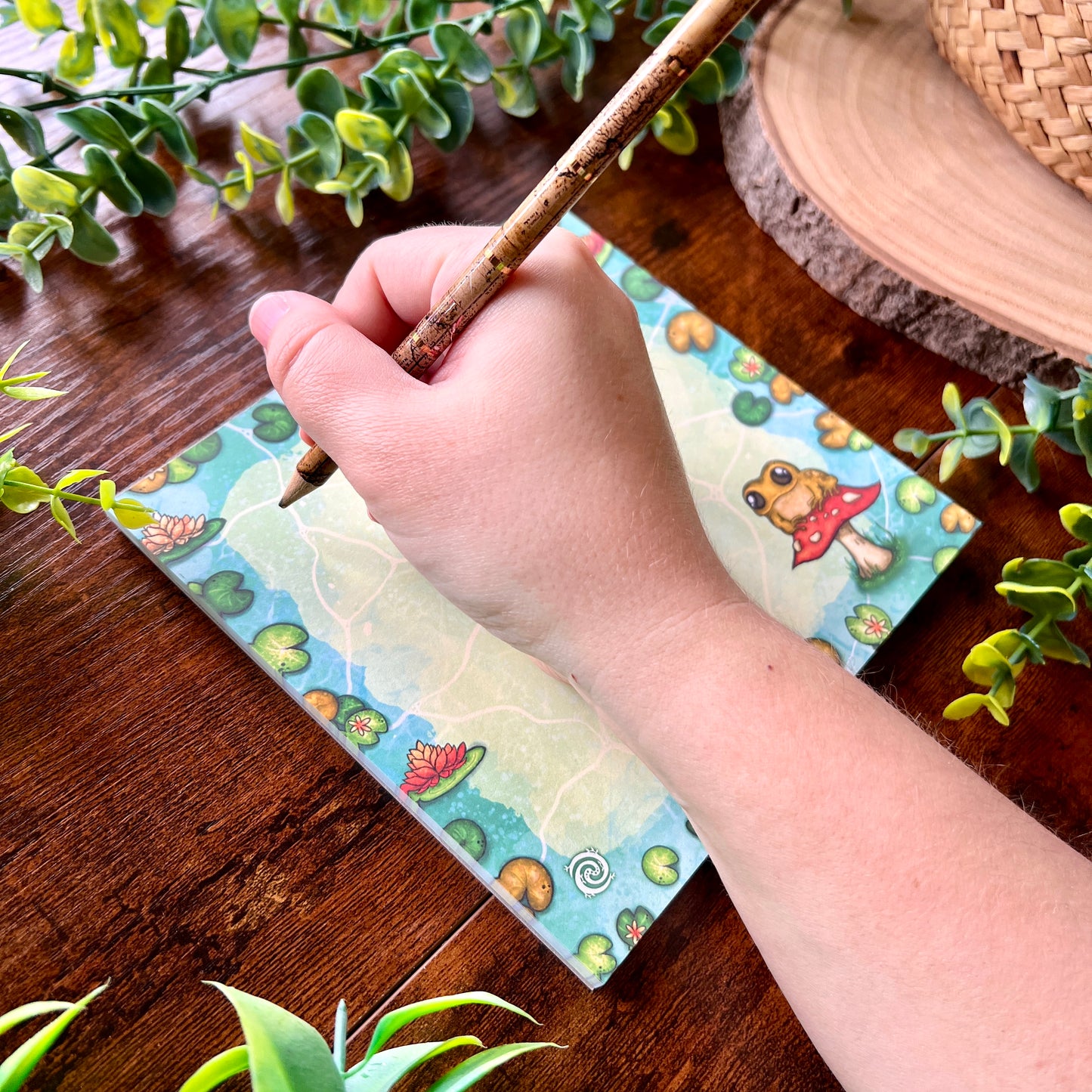 Frog Life Notepad