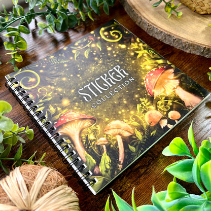 Mushroom Glow Sticker Book