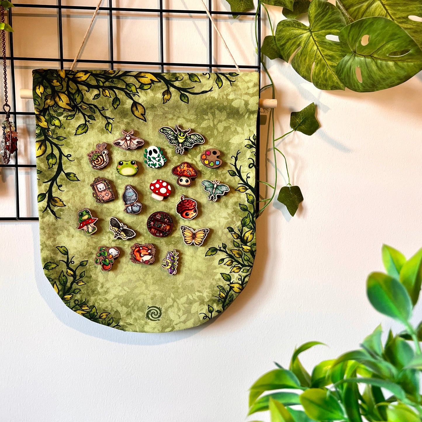Botanical Vines Pin Banner