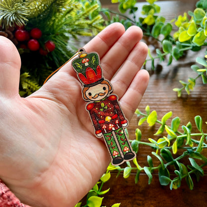 'Hans' Nature's Nutcracker Wooden Decoration