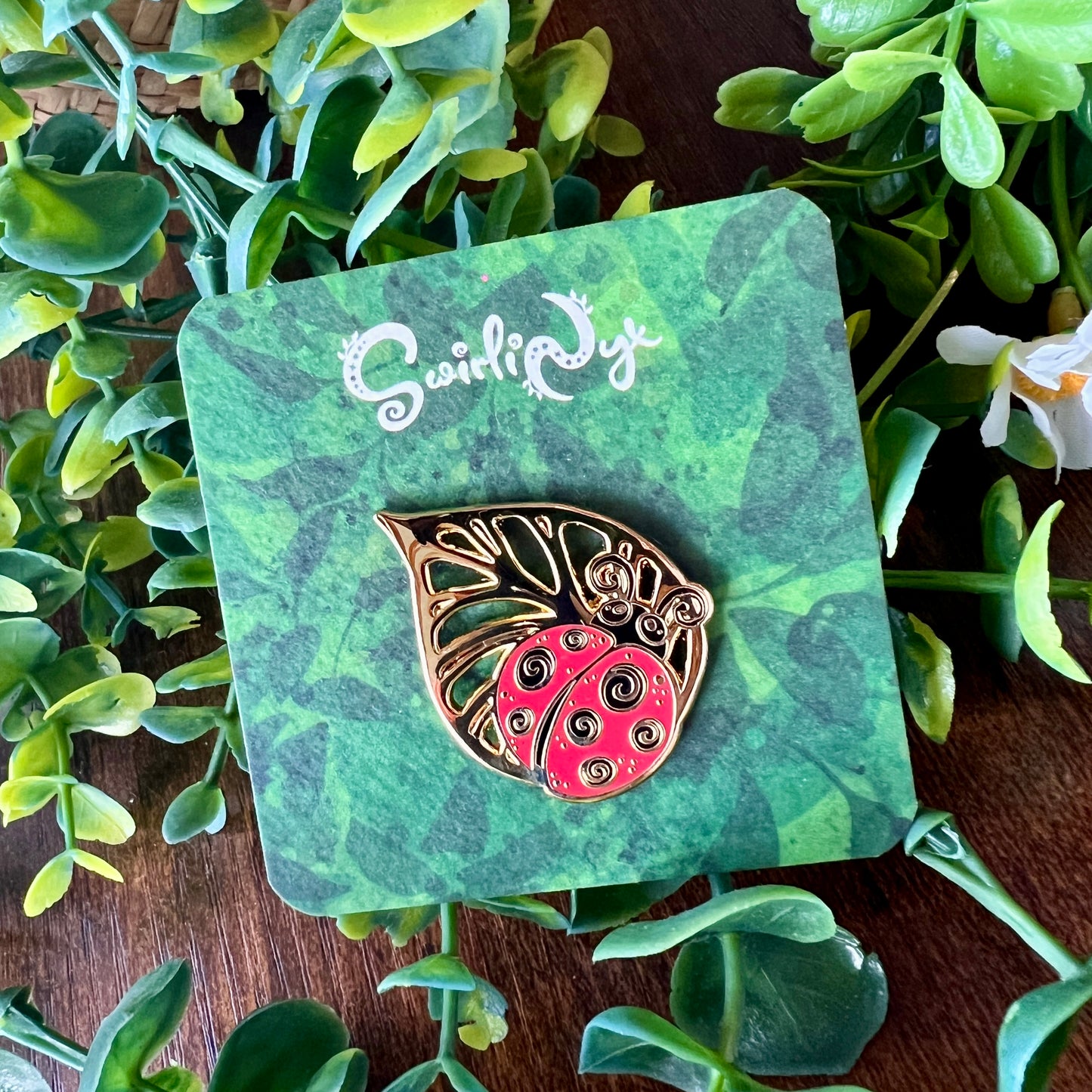 Ladybird Enamel Pin
