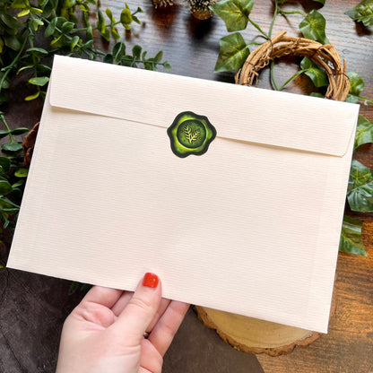 Nature Wax Seal Sticker Sheet