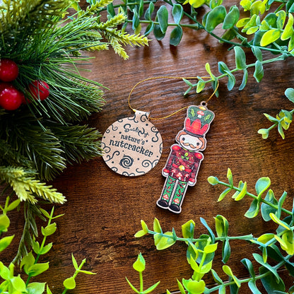 'Hans' Nature's Nutcracker Wooden Decoration