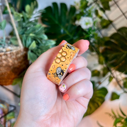 Honey Bee Foil Washi Tape