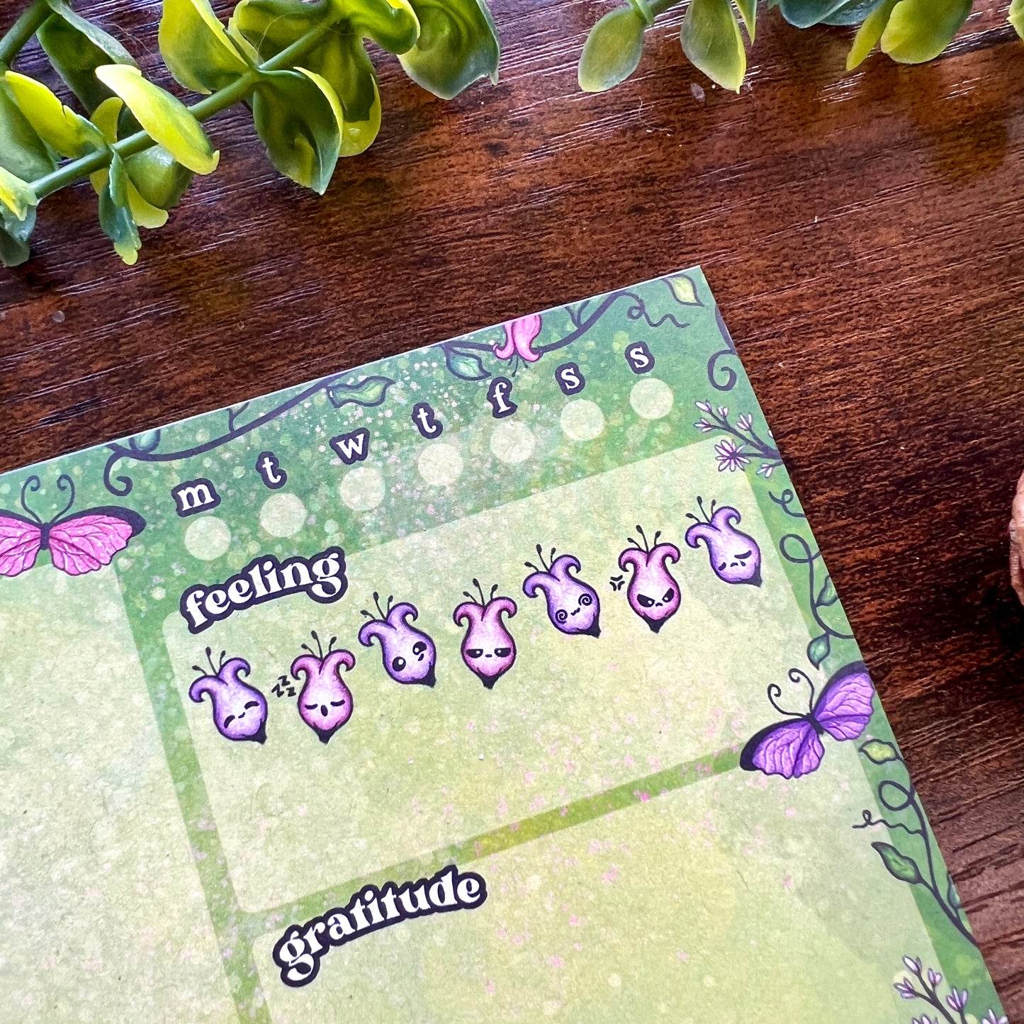 Magic Garden Planner Pad